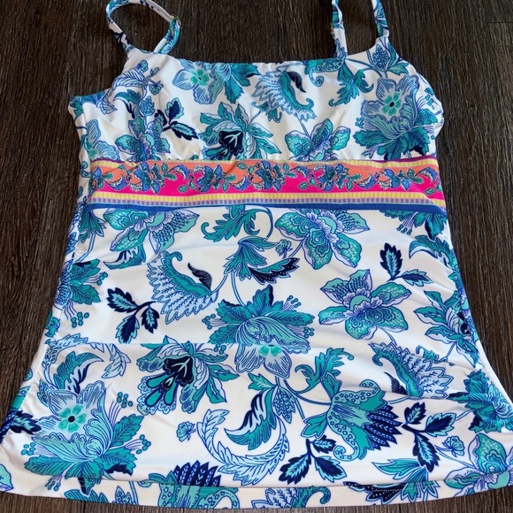 La Blanca size 10 tankini top no pads - Picture 1 of 6